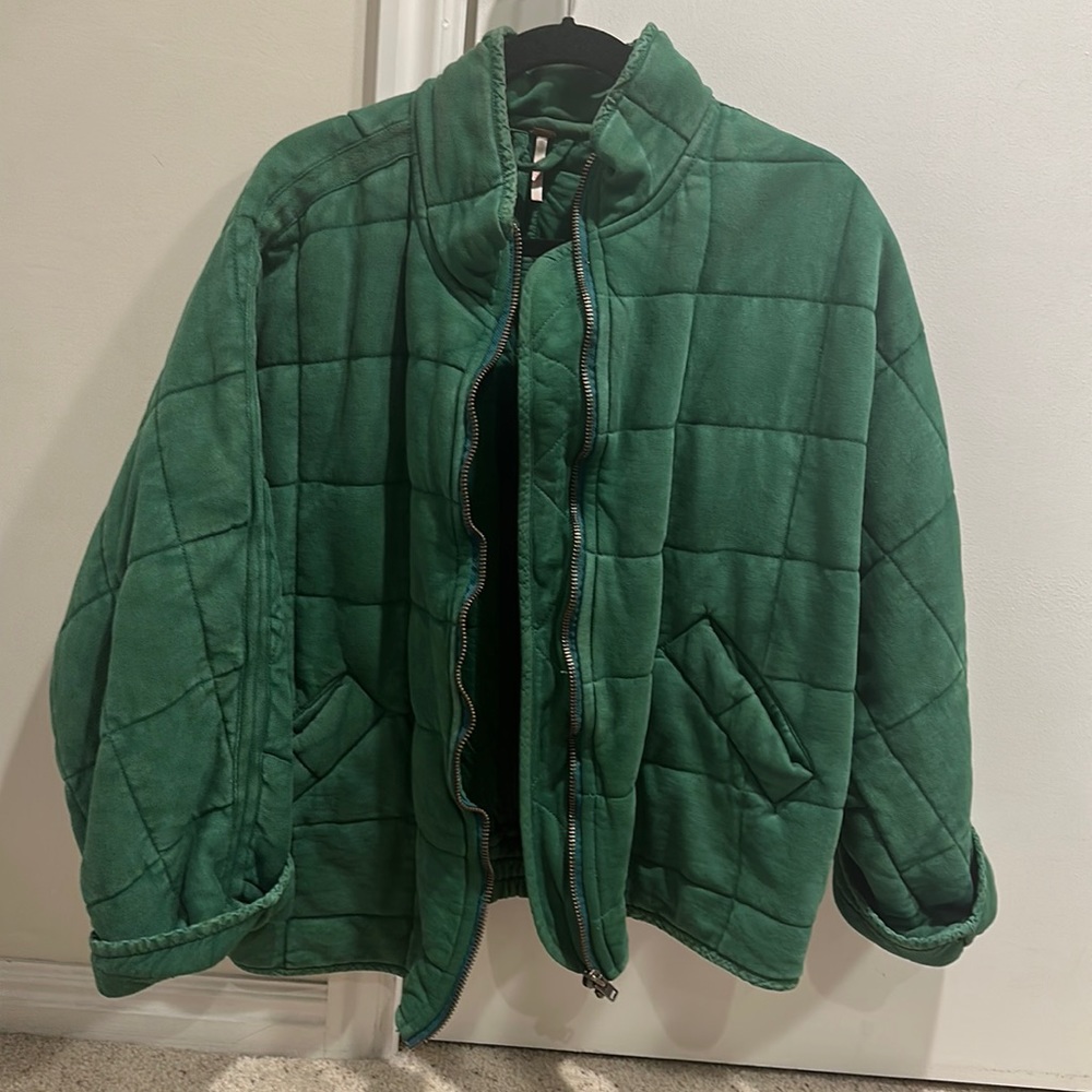 Free People Dolman Quilted Jacket